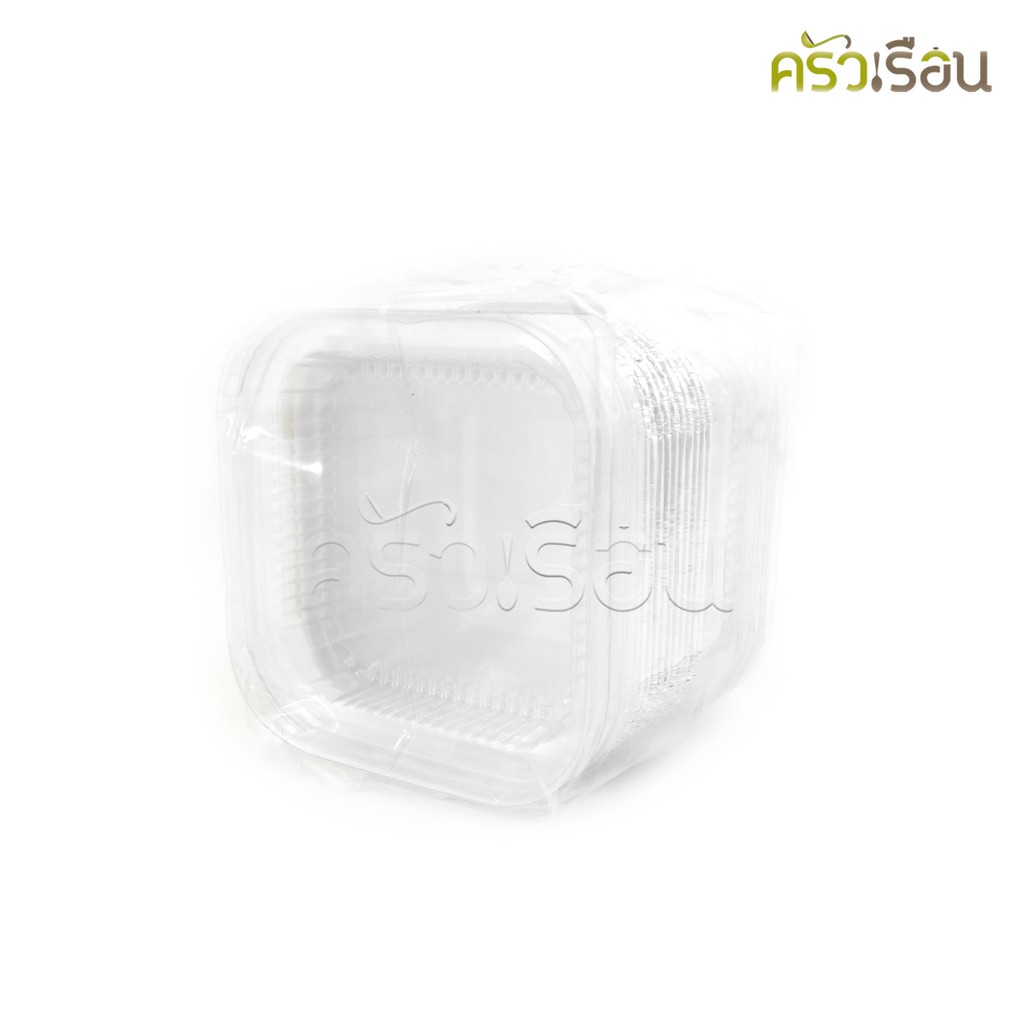 SS 4001 ถาดฟอยล์เหลี่ยม จตุรัส สีเงิน + ฝา 10 ชุด ความจุ 90 ml. ขนาด 76 x 52 x 30 ซม. S&S ใกล้เคียง 4330