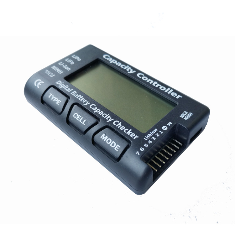 RC CellMeter 7 Battery Capacity Checker สำหรับ 2-7S LiPo LiFe Li-Ion nicd NiMH ครื่องเช็คแบต เครื่องตรวจสอบ แบตเตอรี่