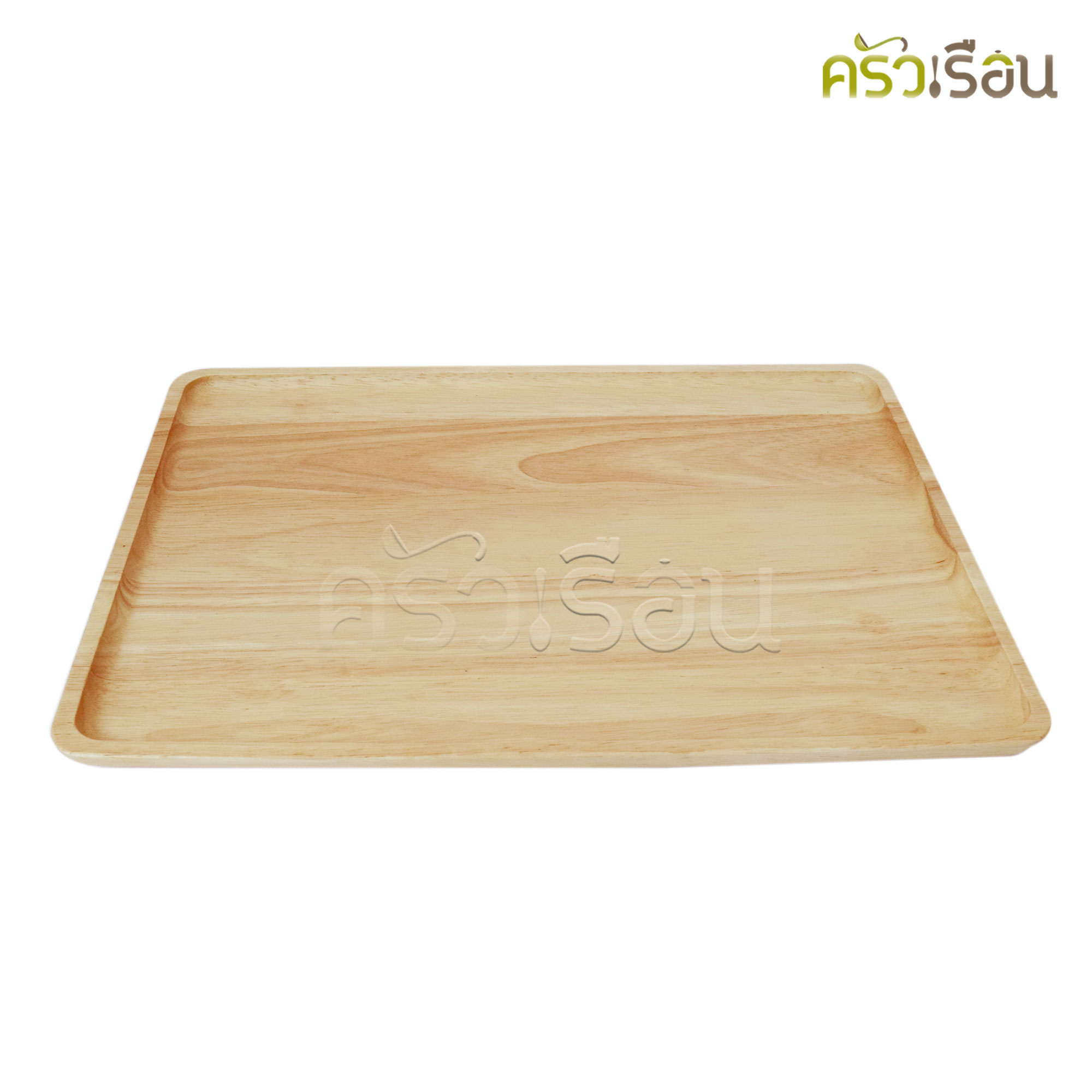 CMG ถาดไม้ เหลี่ยม 30 x 40 ซม. ถาดเสิร์ฟ ถาดทรงญี่ปุ่น