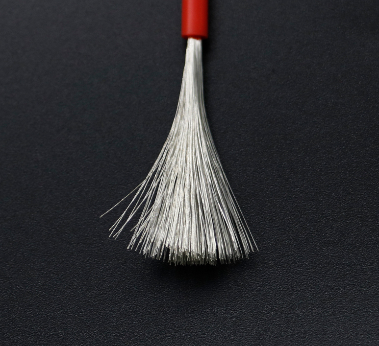 สายไฟซิลิโคน สายไฟ ทองแดงชุบดีบุก ของแท้ อ่อน ทนความร้อนสูง 6awg 8awg 10awg 12awg 14 16 18 20 22 26 30 AWG Silicone wire