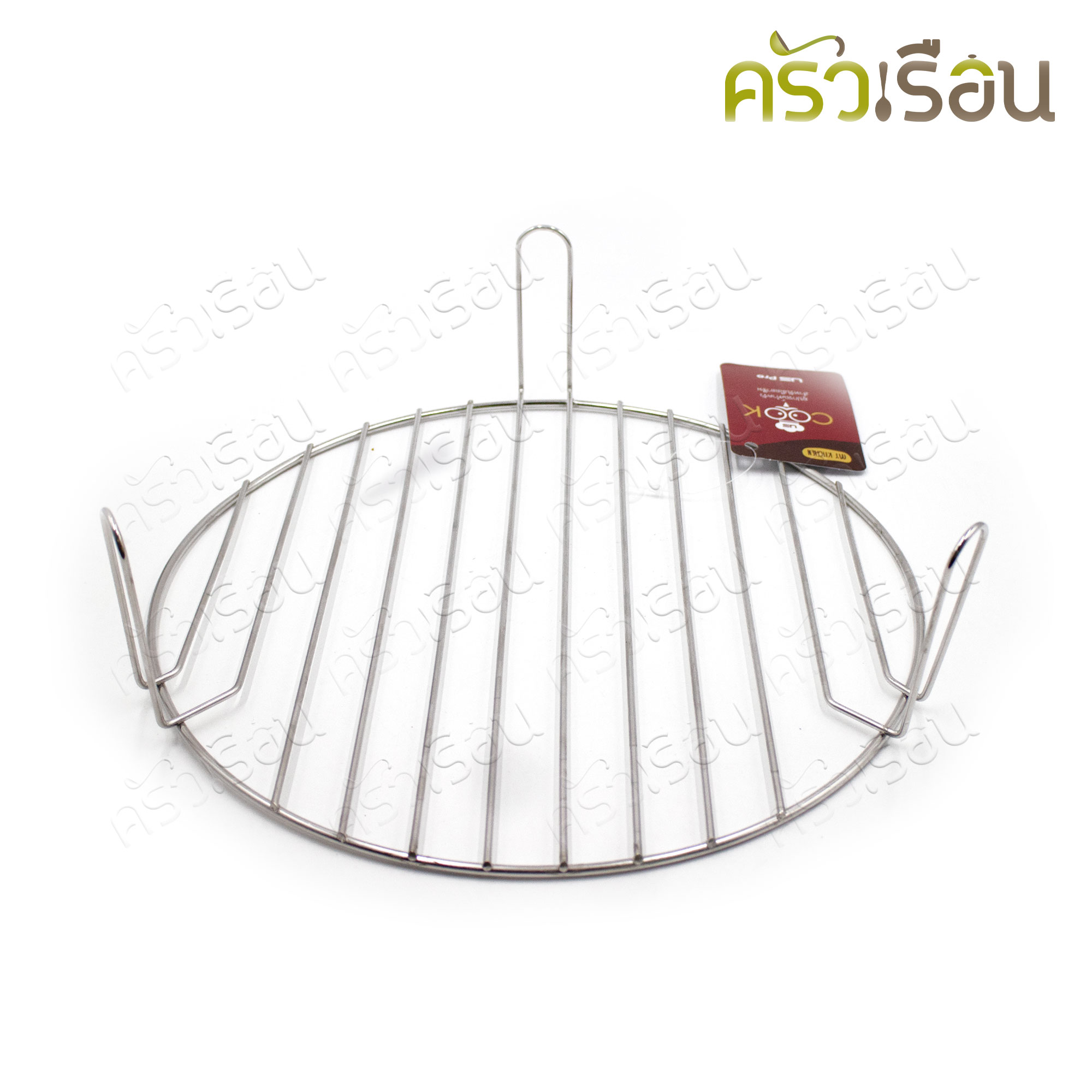 US ตะแกรง วงกลม สเตนเลส มีขา ø27 x 8 ซม. TKL-27 ตะแกรงพัก