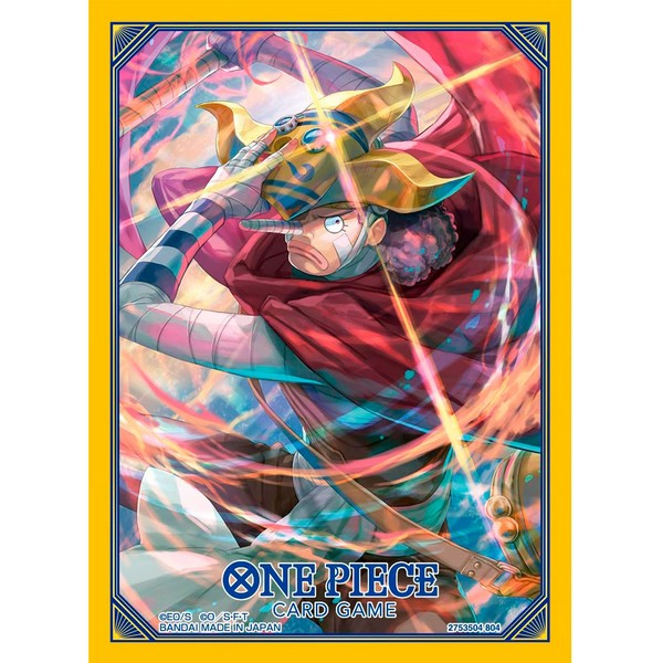 Bandai One Piece Card Game Sleeves Vol.9 Sogeking 4582769707124 (การ์ดวันพีช)
