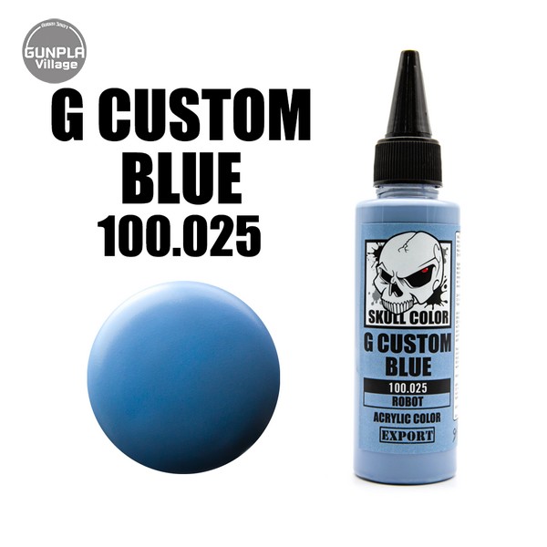 Skull Color 100.025 G Custom Blue 60 ml [Robot] 8853100903250