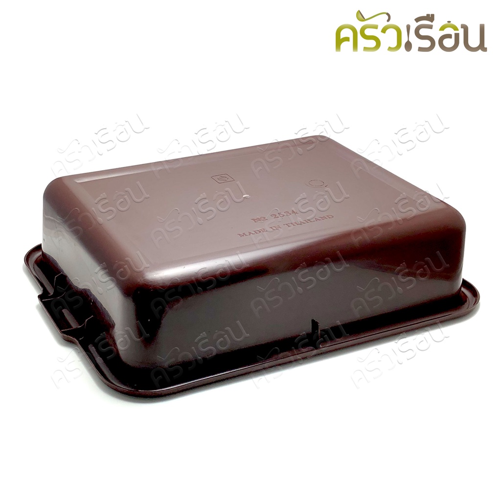 Sahachai กะละมัง เหลี่ยม 34.5 x 46 x 12.5 ซม. # 2534 สหชัย มีให้เลือก 3 สี ราคาต่อใบ กะบะ กะบะเก็บจาน กาละมัง กะละมัง พลาสติก