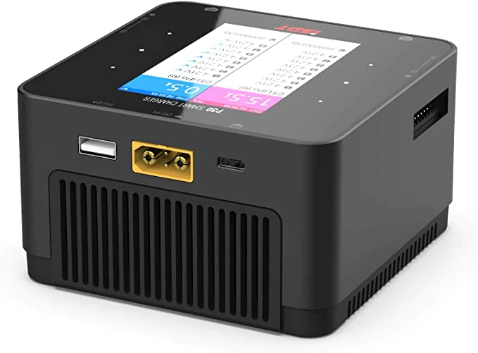 ISDT P10 P30 1000W x 2/30A x 2 Dual Channel Bluetooth Lipo Battery Charger DC 250W เครื่องชาร์จเร็ว 2 ช่อง 1-6S