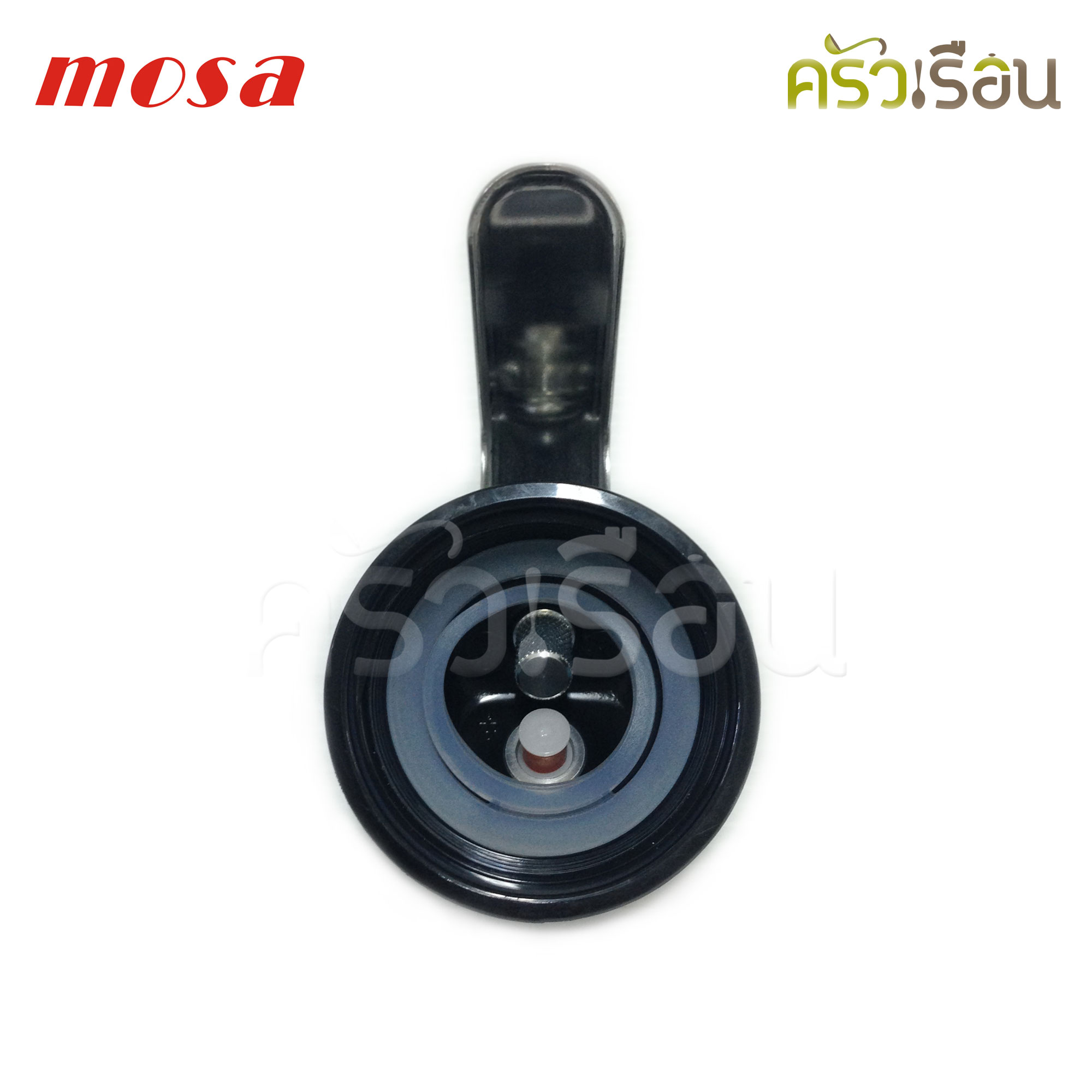 Mosa Cream Whipper ขวดวิปครีม 1.0 ลิตร - หัวฉีดพลาสติก สีดำ