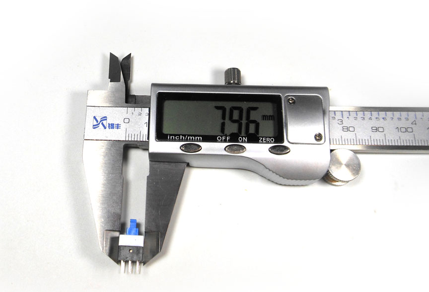 8*8MM Small Push Button Switch Blue Cap Micro Square Electronic Tact Switch 8x8mm Self-Locking Switch