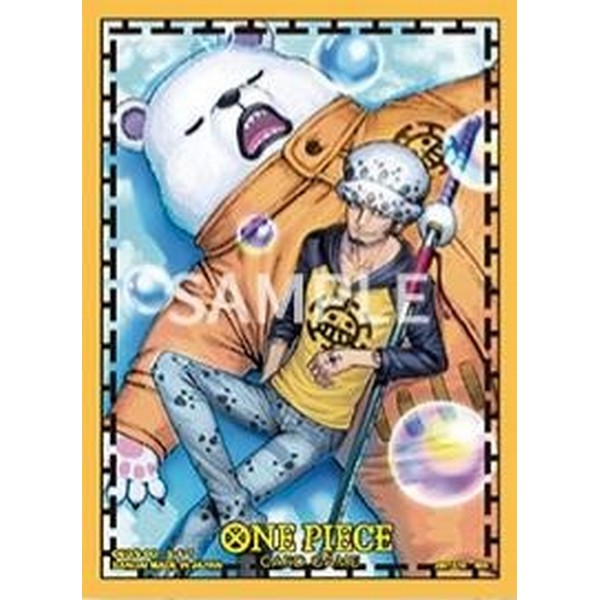 Bandai One Piece Card Game Sleeves Limited Vol.4 Law & Bepo 4582769864971 (การ์ดวันพีช)