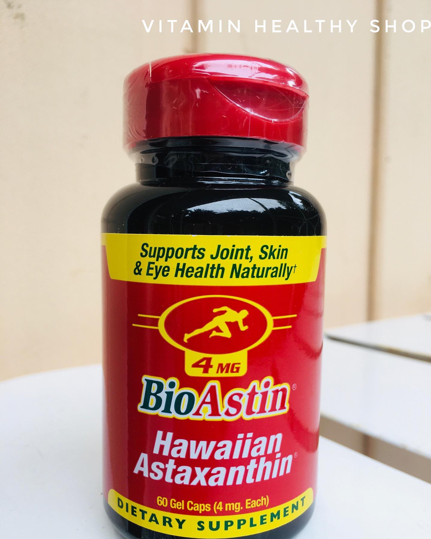 BioAstin Hawaiian Astaxanthin 4 mg. 60 เม็ด