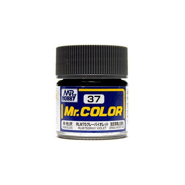 Mr.Color C37 RLM75 Gray Violet Semi-Gloss (10ml) 4973028535952 Mr. Hobby