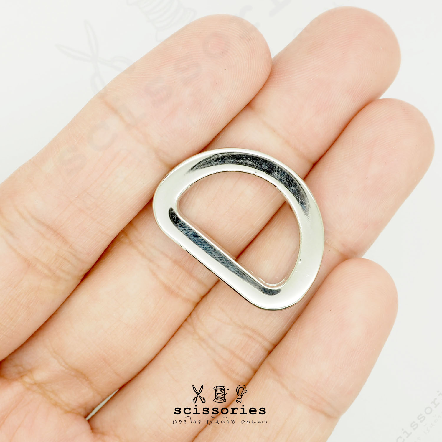 ตัวดี 5 หุน สีเงิน/2ตัว