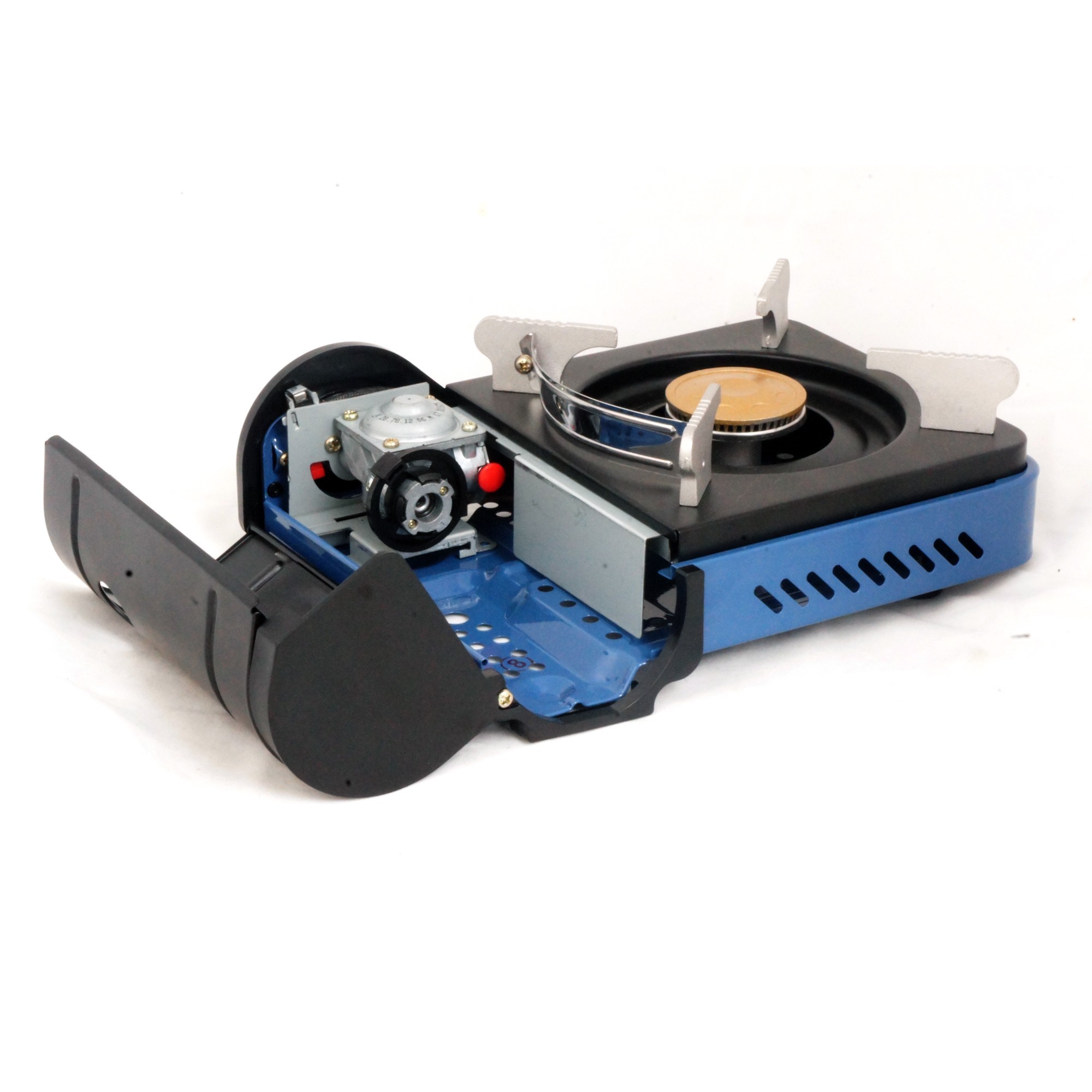 Nanotech เตากล่องปิคนิค จิ๋ว 24 x 17 x 9 ซม. NT-TB162PN เตาแก๊สปิคนิค เตาพกพา เตาแคมป์ปิ้ง เตาสนาม