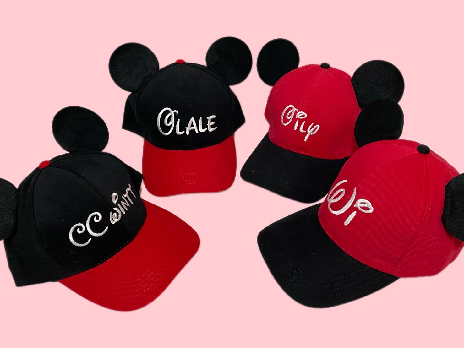 หมวกแก๊ปมิกกี้เมาส์ปักชื่อ หมวกMickeymouse