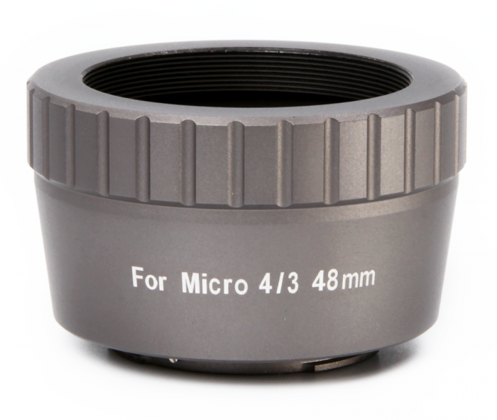 Willam Optics T mount for Olympus - Space Gray Olympus Micro 4/3 48mm
