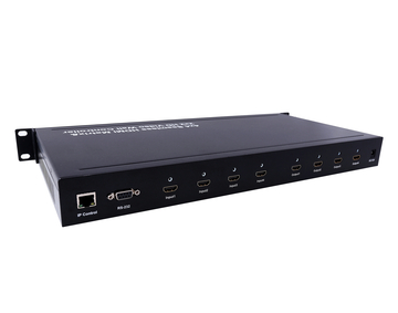 4X4 Seamless HDMI Matrix & 2x2 Video Wall Controller