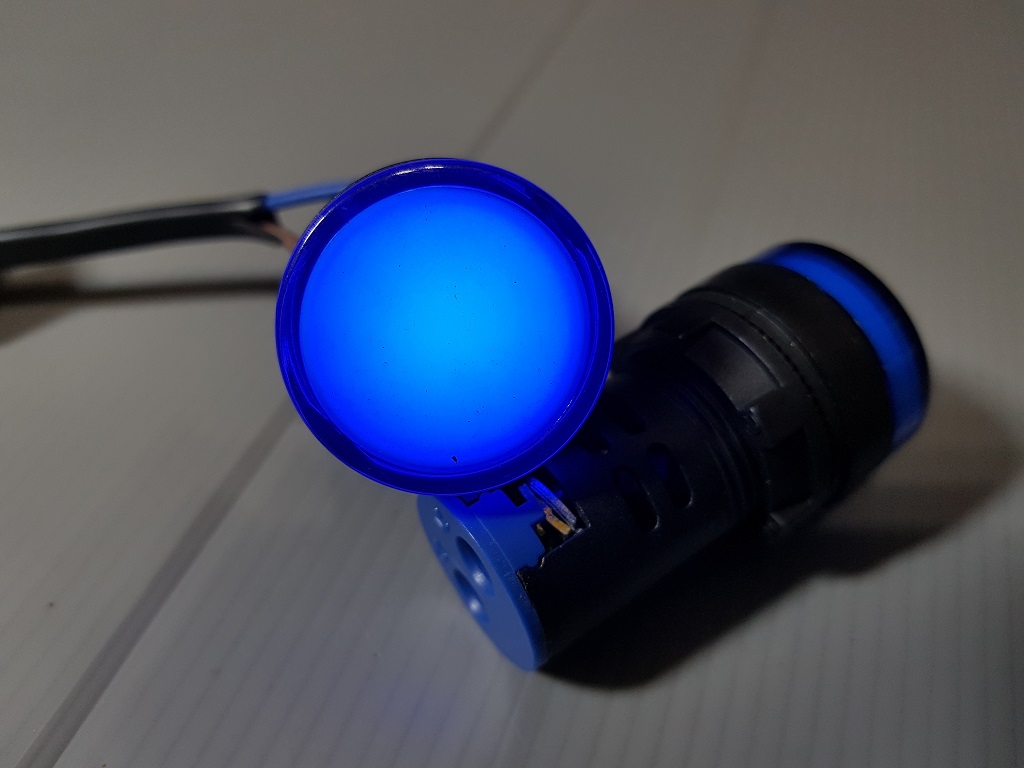 AD16-22D/S LED Power Indicator 22mm AC/DC 6.3v Signal Light Pilot Lamp