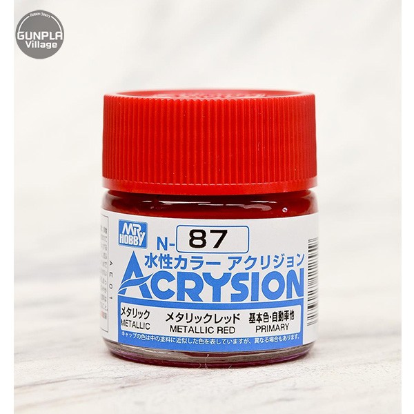 MR.ACRYSION COLOR N-87 METALLIC RED Mr.hobby 4973028112559