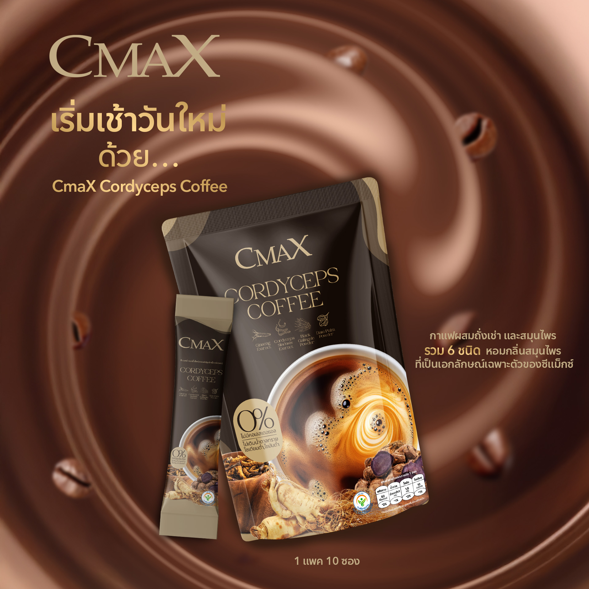 กาแฟ ถั่งเช่า ซีแมคซ์ ราคา