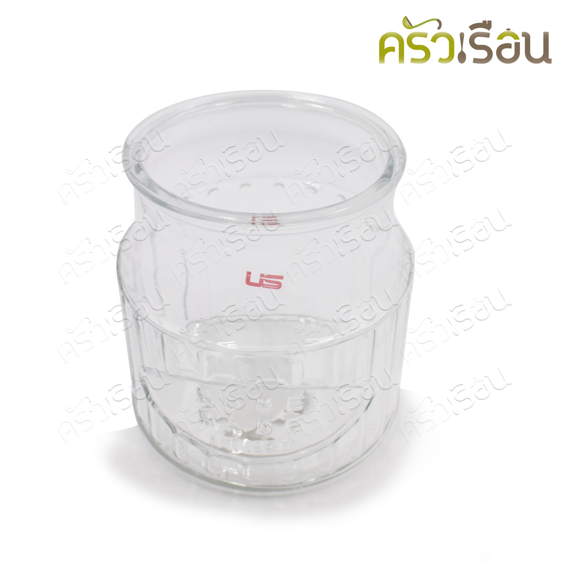 US ขวดโหลแก้ว ฝาแก้ว รุ่น ลีอา 1900 มล. 13.5 x 15.5 x 20 cm. LA-1900 โหลแก้วดองบ๊วย