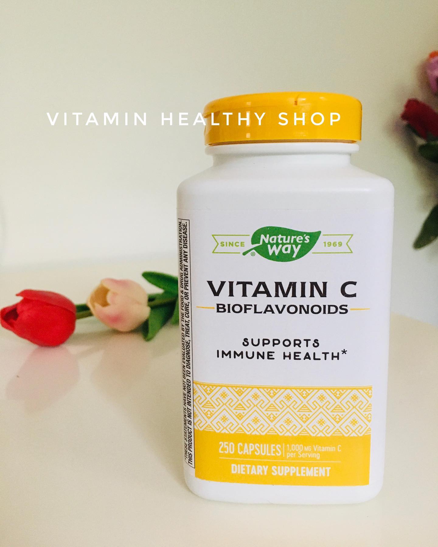 Nature's Way, Vitamin C with Bioflavonoids, 1,000 mg, 250 capsules
