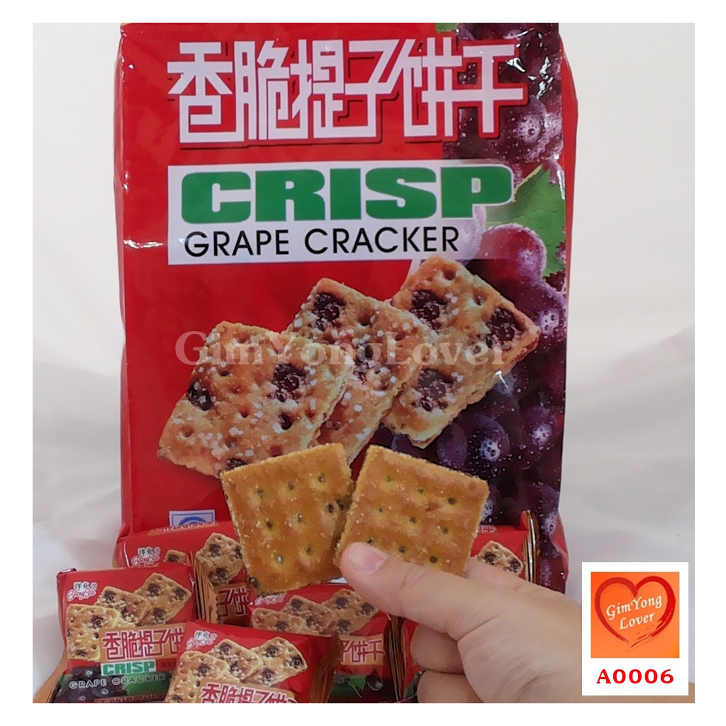 แครกเกอร์ผสมลูกเกด (CRISP GRAPE CRACKERS)