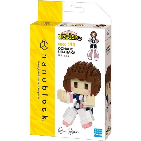 Kawada nanoblock My Hero Academia NBCC_144 Ochaco Uraraka 4972825225271 (นาโนบล็อค)