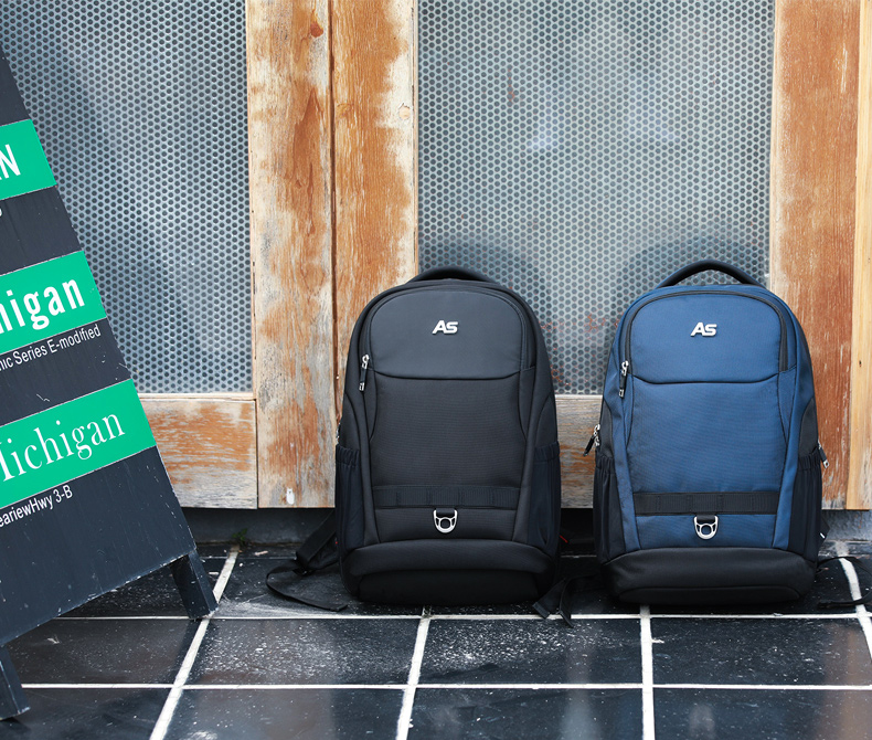 AspenSport Backpack Laptop กระเป๋าสะพายหลัง กระเป๋าโน๊ตบุ๊ค 14-16 นิ้ว กระเป๋าเดินทาง รุ่น AS-B86L ขนาด สีดำ