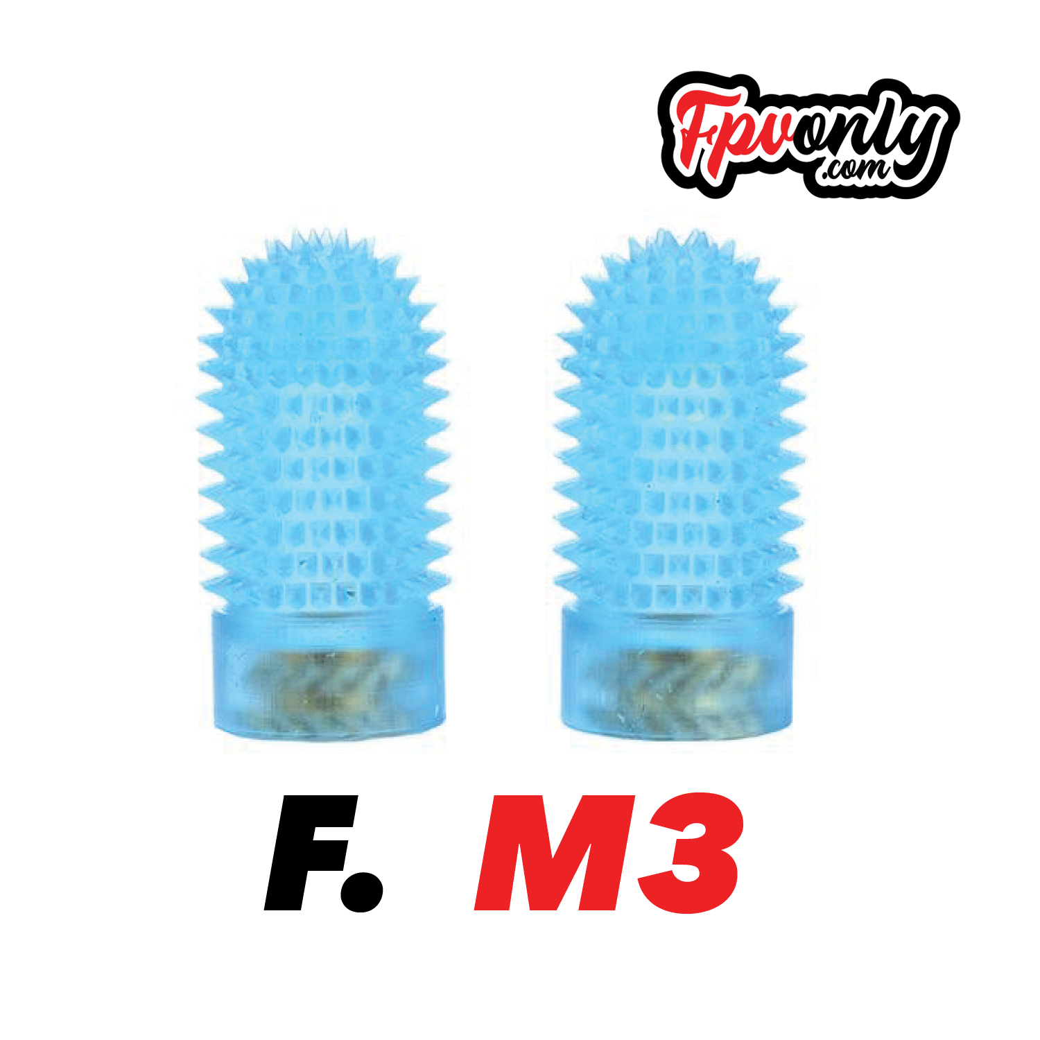 สติ๊กวิทยุ THUMB GRIPPIES NON-SLIP STICK ENDS 3MM/4MM อุปกรณ์โดรน Drone