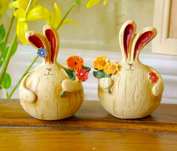 ตุ๊กตากระต่ายอ้วนกลม