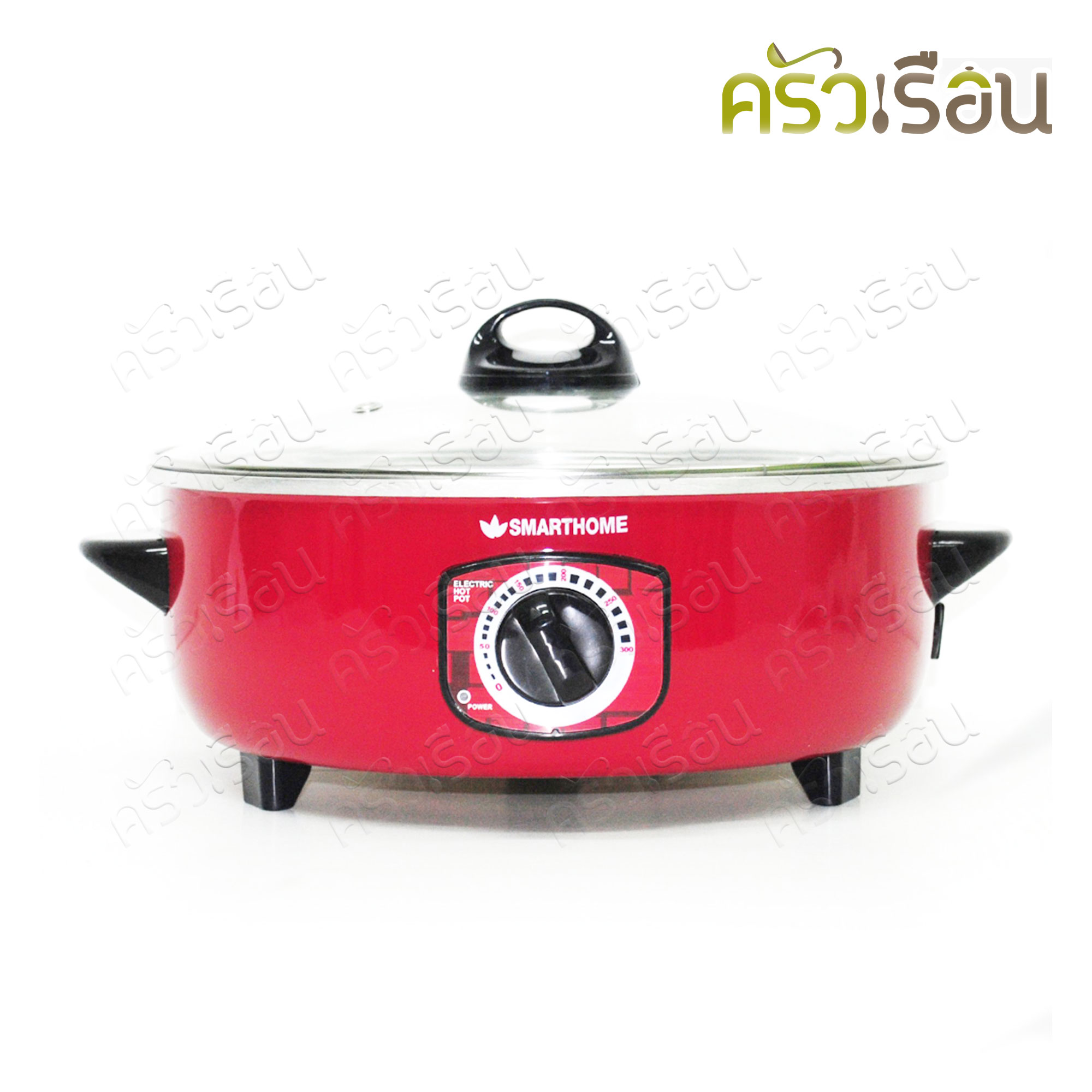 SMARTHOME กระทะไฟฟ้า อเนกประสงค์ 1.8 ลิตร 36.5 x 20 ซม. SV-EP1000