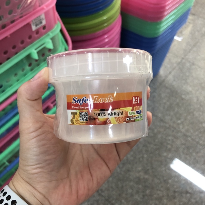 JCJ ราคาต่อใบ ขวดโหลกลม สุญญากาศ BPA free กระปุก ใส่ของ มียางซิลิโคน 1351 1352 1353 1354 1355