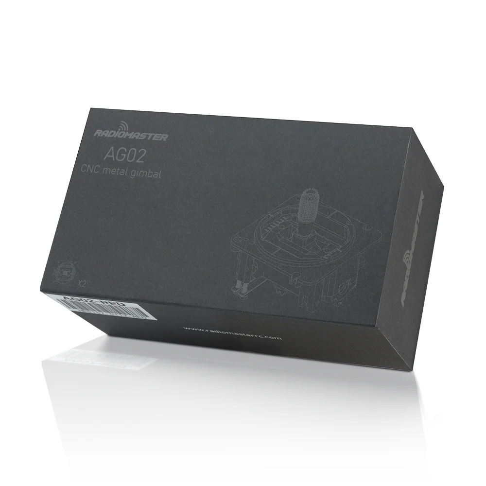 RADIOMASTER AG02 CNC Hall Gimbals for TX15 & TX16S & Boxer Radio อุปกรณ์โดรน Drone