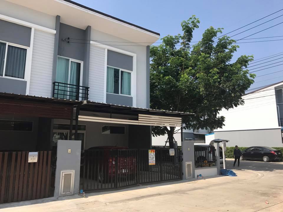 ขายทาวน์โฮม 2 ชั้น ม.คาซ่าซิตี้ เพิ่มสิน-วัชระพล สายไหม กรุงเทพ 25.20 ตรว. รหัส T33