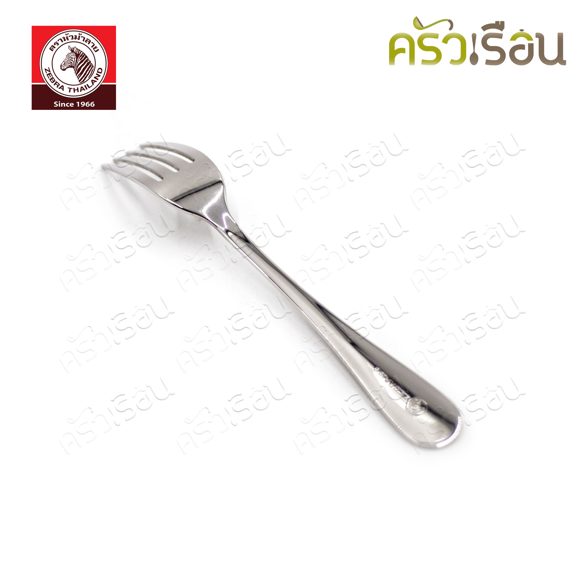 ZEBRA ส้อมขนม 2.0 มม. 2 x 14 ซม. Image ตราหัวม้าลาย 195250 ราคาต่อชิ้น
