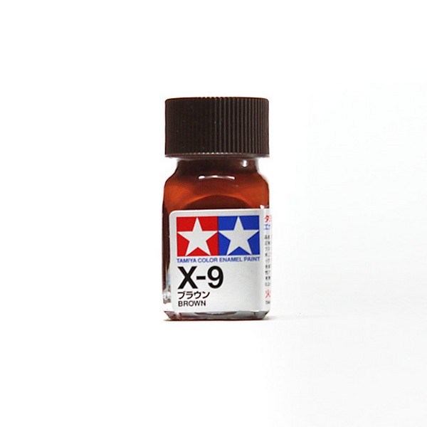 Tamiya Enamel Color 80009 X-9 Brown (Gloss) Tamiya 45135088