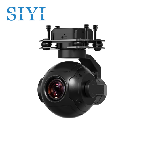 SIYI ZR10 2K 4MP QHD 30X Hybrid 10X Optical Zoom Gimbal Camera 1/2.7" CMOS HDR Starlight Night Vision 3-Axis Stabilizer