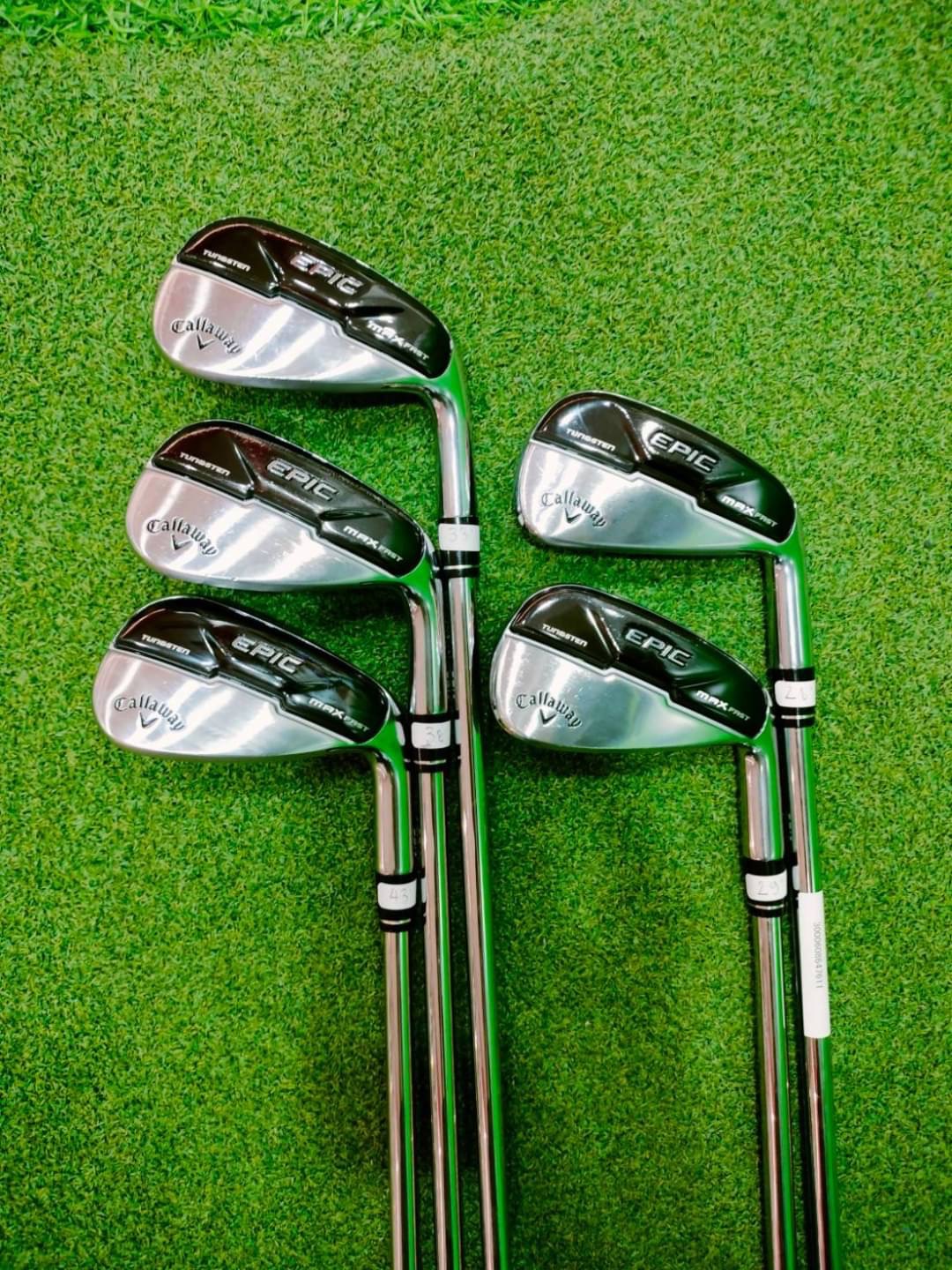 Iron Set Callaway EPIC MAX FAST Forged 7-9 Pw, Aw ( N.S. Pro Zelos7/ S/ TQ: 2.6 ) 77.5g. ปี 2021