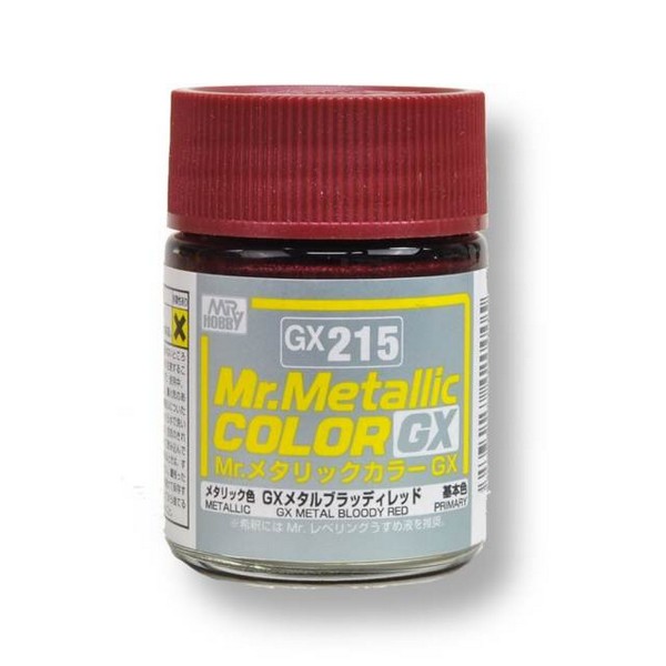 MR.METALLIC COLOR GX215 Bloody Red 4973028420005 Mr.Hobby