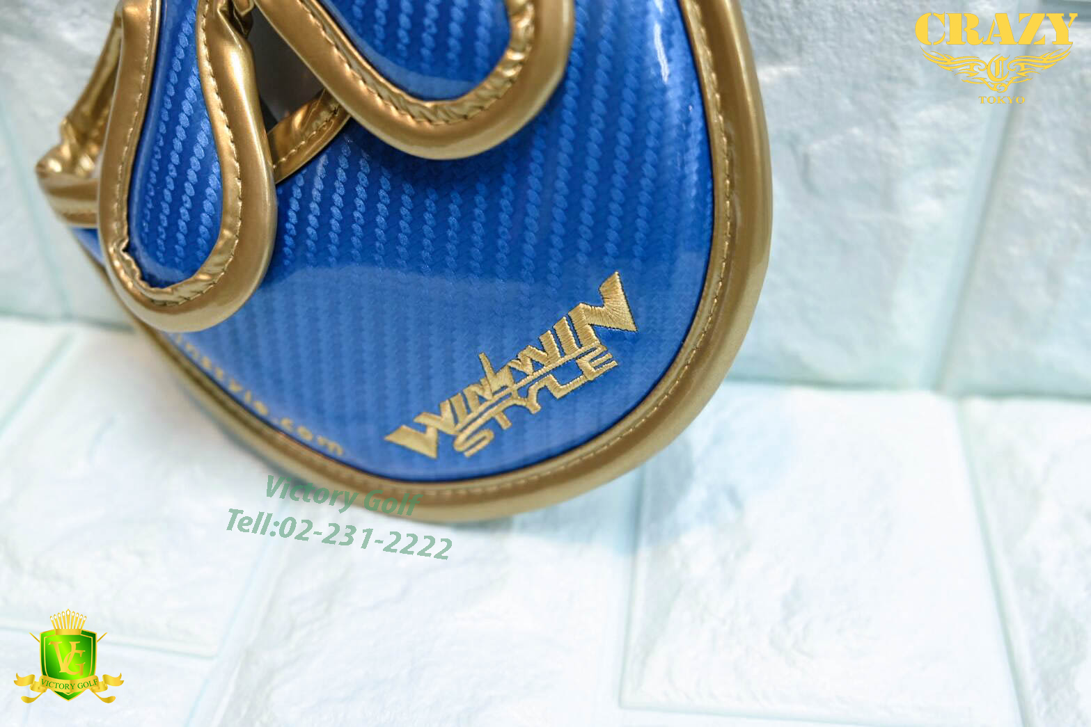 Cover Putter WinWin Style Takinobori (Blue-Mallet) (From Japan)