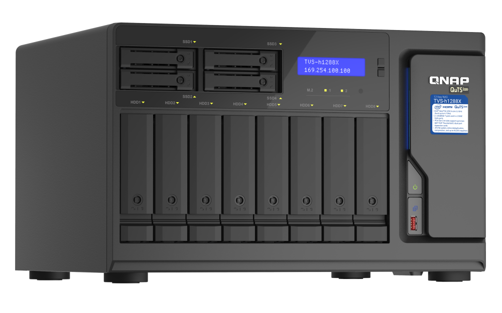Storage Nas QNAP TVS-h1288X-W1250-16G