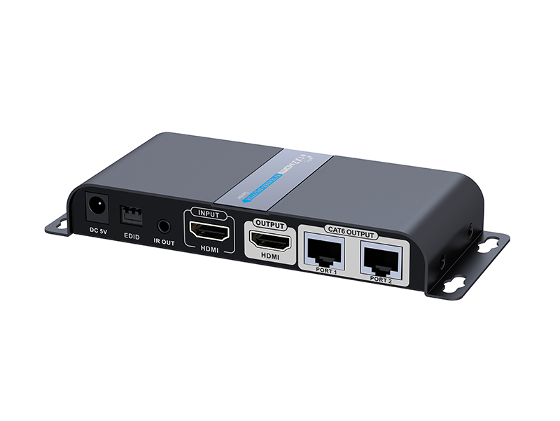 LKV712PRO 1 × 2 HDMI Extender Splitter