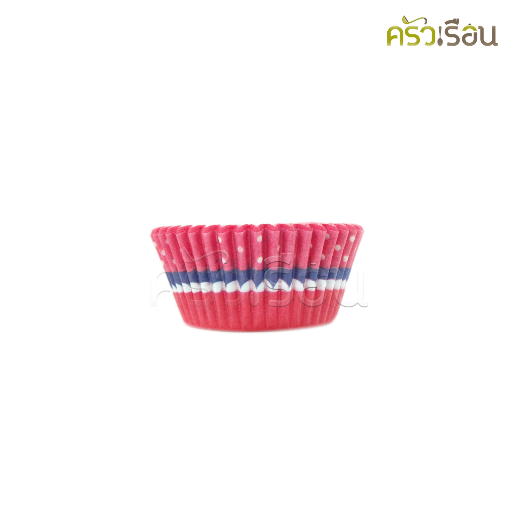 กระทงจีบ คละลาย ขนาด 5 x 3.5 ซม. 100 ใบ