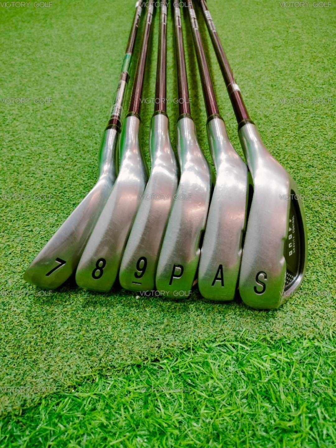 Iron set ON-Off Forged Tungsten 7-9 P, A, S (MP512/ R2) 54g.