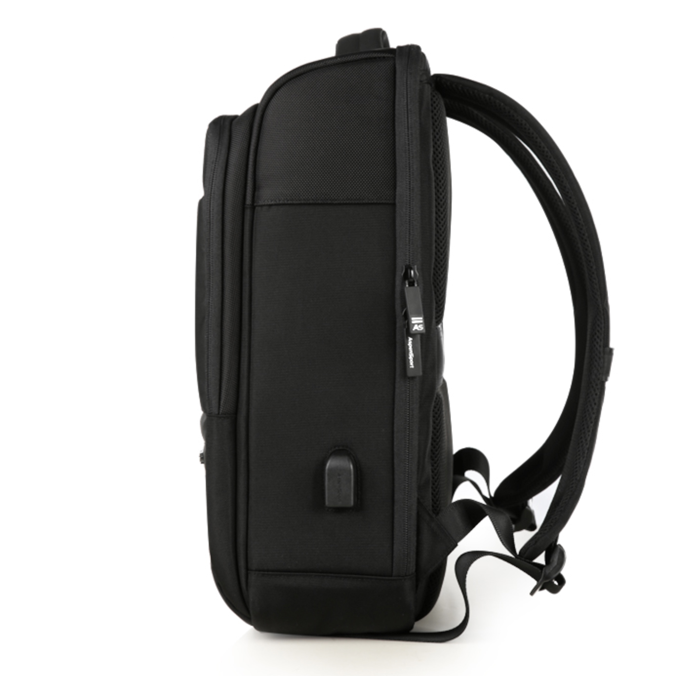 AspenSport Backpack Laptop กระเป๋าสะพายหลัง กระเป๋าโน๊ตบุ๊ค 13-16 นิ้ว กระเป๋าเดินทาง รุ่น AS-B70 สีดำ