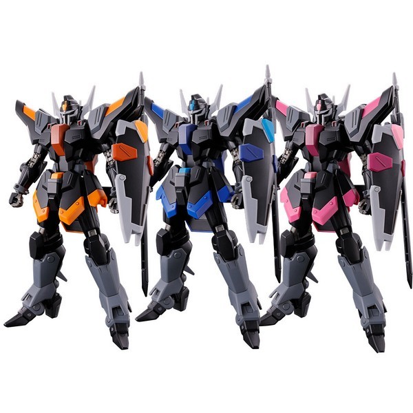 Bandai HG Black Knight Squad Rud-ro.A Redelard Custom & Daniel Custom & Liu Custom Set 4573102671844 (Plastic Model)