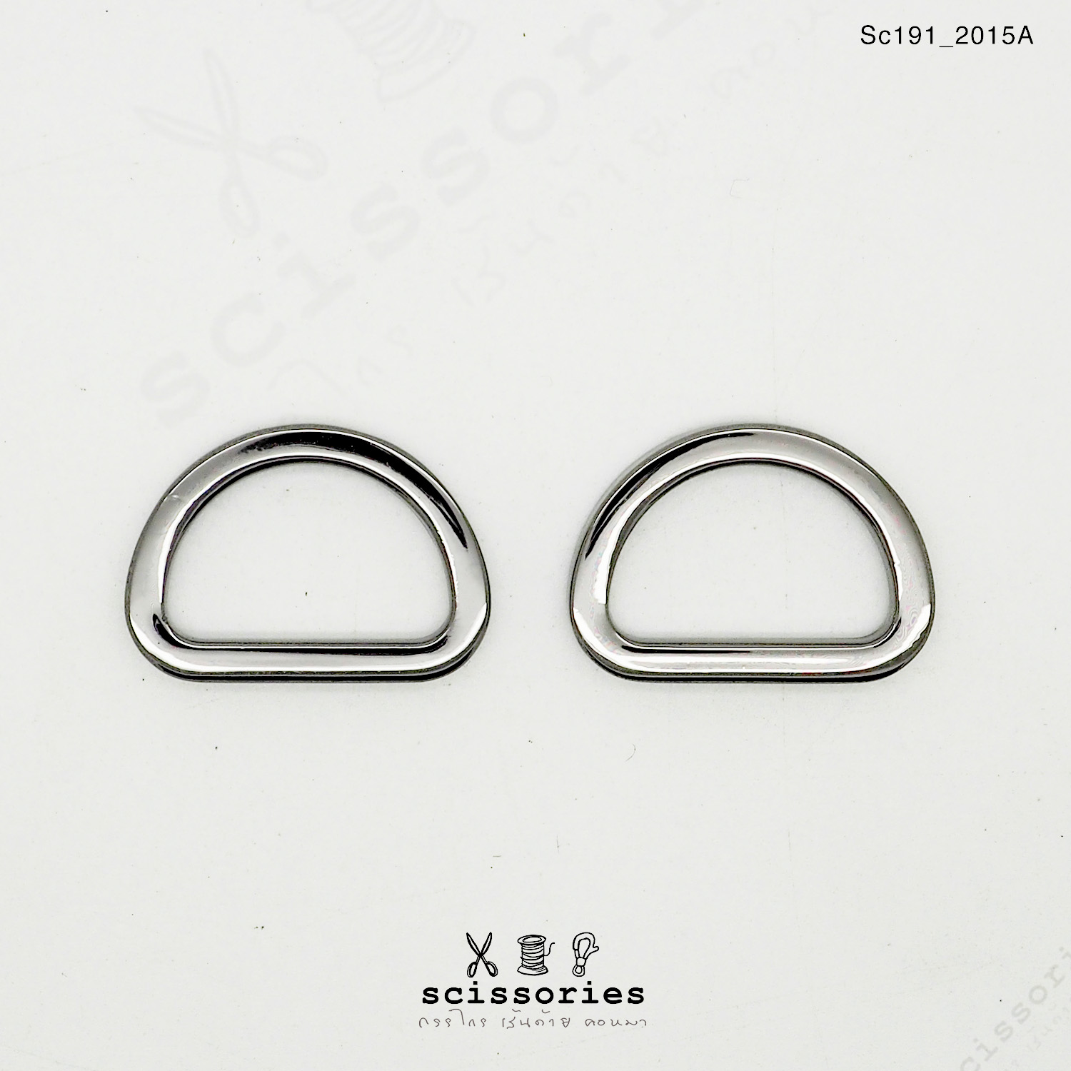 ตัวดี 1.8 cm 6 หุน สีดำ/2ตัว