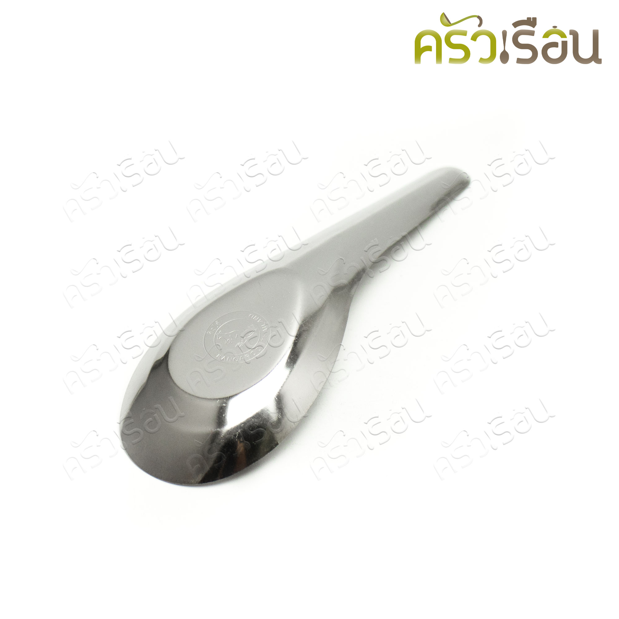 KANGAROO Chinese spoons, stainless steel, 12 pcs., thickness 0.4 mm. 4.5 x 13 cm. [bag package] 100200701