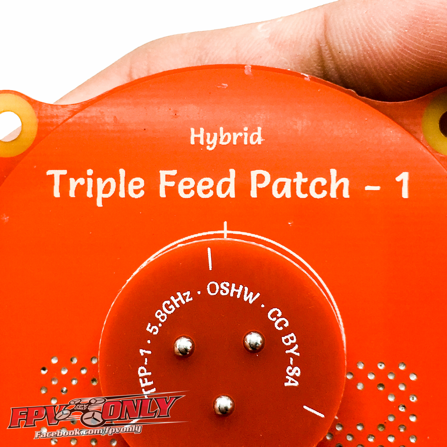 Pagoda Antenna 5.8 Antenna Pagoda Pro Hybrid Triple Feed Patch FPV Transparent Flat Panel Antenna