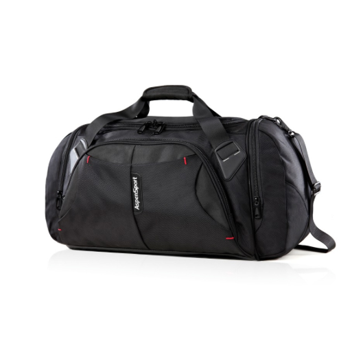 Aspensport กระเป๋าเดินทาง สะพายข้าง ขนาด 45L รุ่น AS-K11 สีดำ