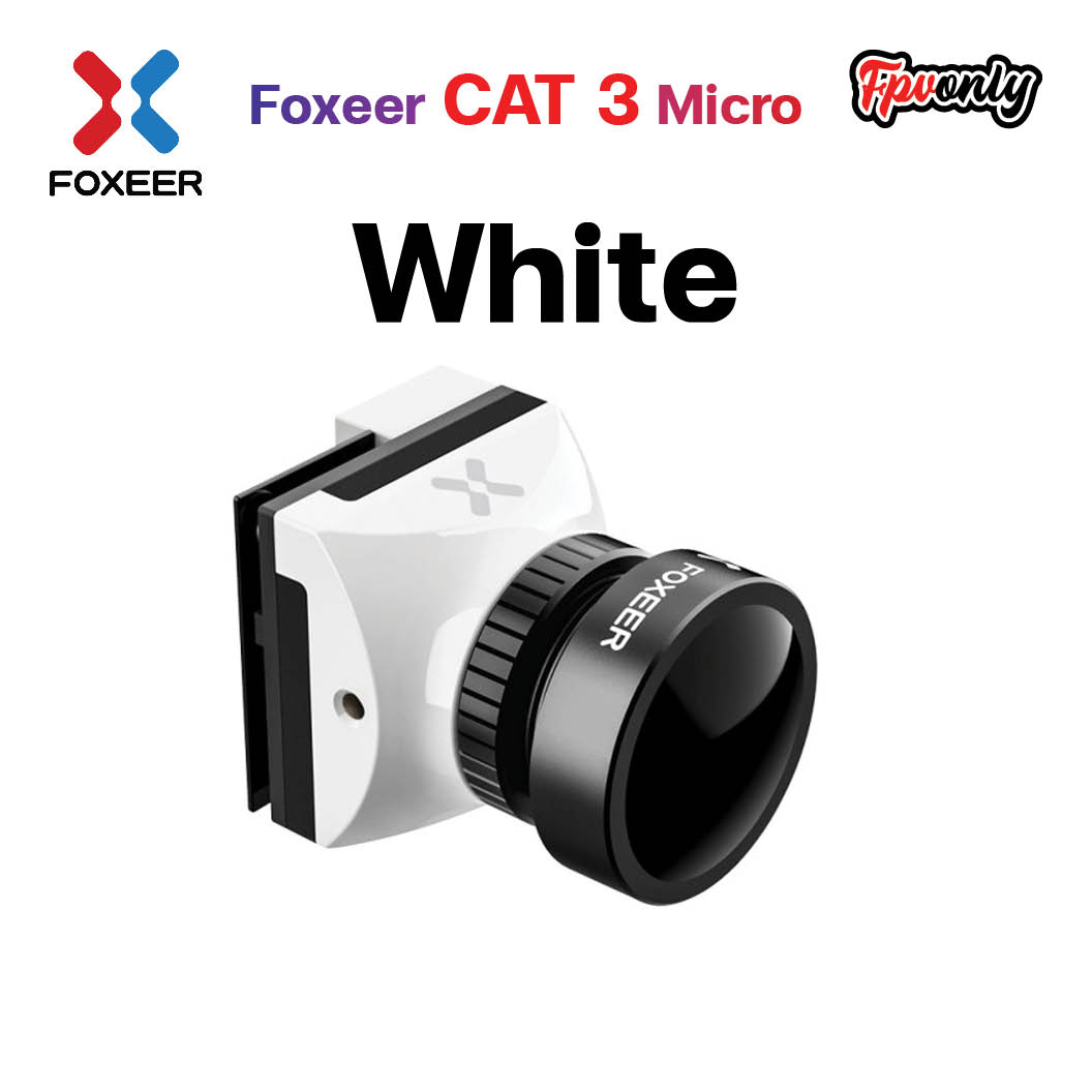Foxeer Mini Night Cat 4 Mini Micro 1200TVL 0.00001lux FPV กล้อง รองรับ OSD และเมนู รีโมท สำหรับ FPV Racing RC โดรน